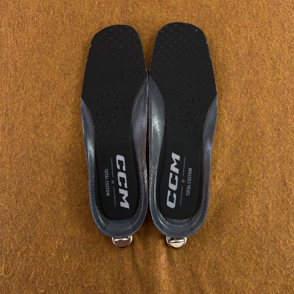 CCM Unisex 7-8.5 Black Total Custom OrthoMove Hockey Skate Insoles NWT